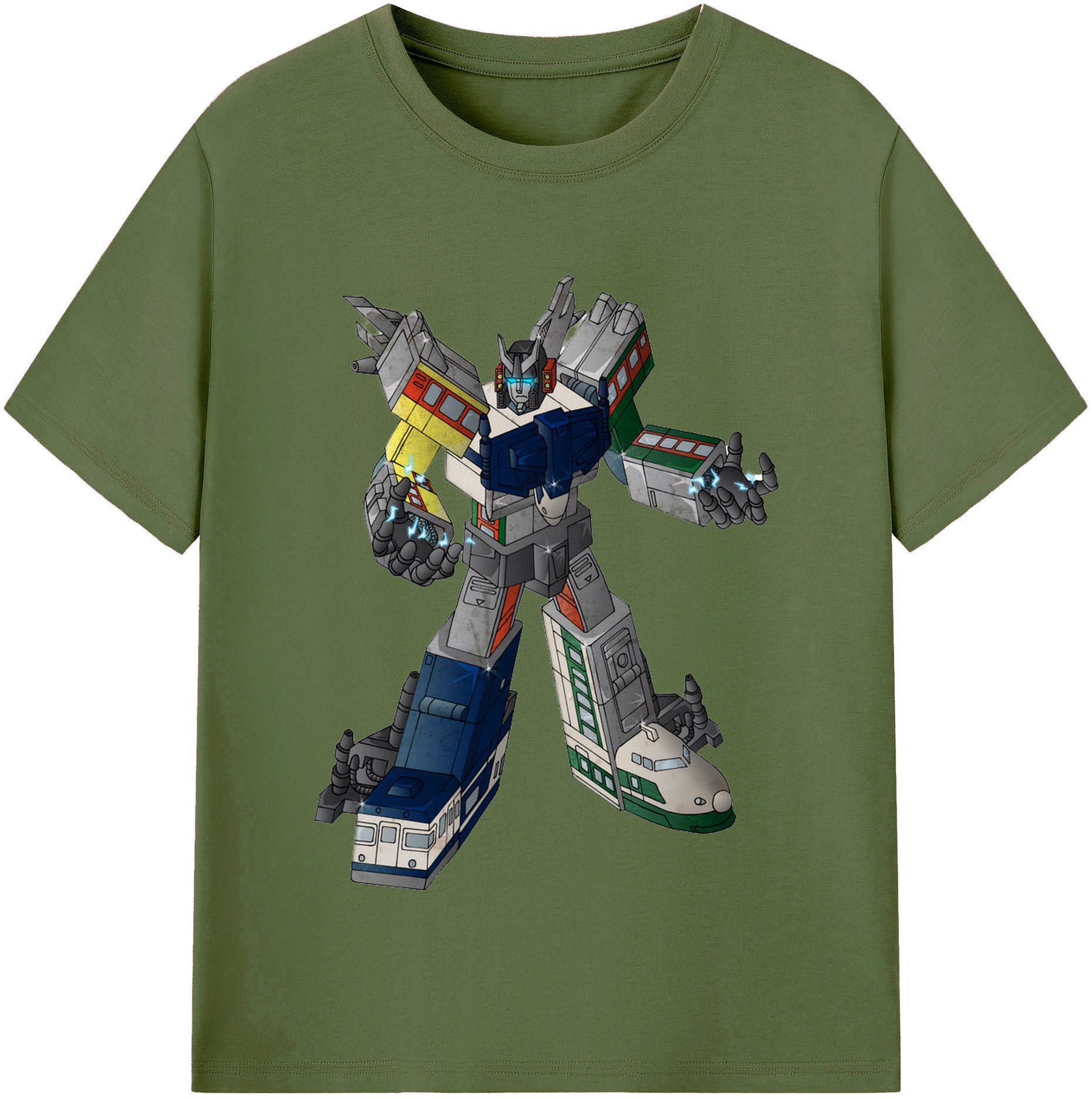 （画像用）  綿100％半袖Tシャツ（フロントプリント）